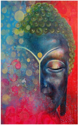 

Aabhaas Buddha Wall Poster Fine Art Print(12 inch X 18 inch, Rolled)