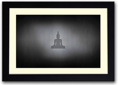 

Aabhaas Buddha Wall Poster Fine Art Print(12 inch X 18 inch, Rolled)