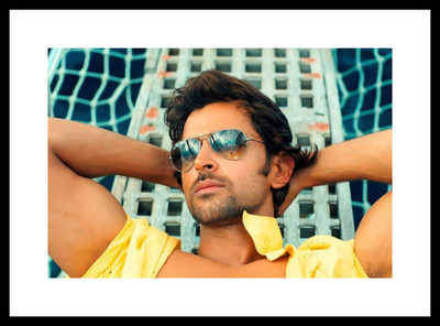 

Aabhaas Hrithik Roshan Wall Poster Fine Art Print(12 inch X 18 inch, Rolled)