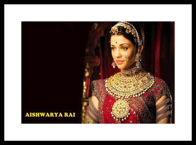 Aabhaas Aishwarya Rai Wall Poster Fine Art Print(12 inch X 18 inch, Rolled)