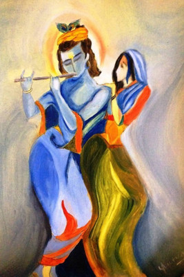 

Aabhaas Krishna Wall Poster Fine Art Print(12 inch X 18 inch, Rolled)