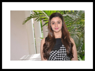 

Aabhaas Alia Bhatt Wall Poster Fine Art Print(12 inch X 18 inch, Rolled)