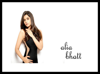 

Aabhaas Alia Bhatt Wall Poster Fine Art Print(12 inch X 18 inch, Rolled)