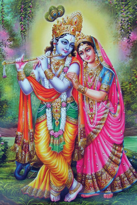 

Aabhaas Krishna Wall Poster Fine Art Print(12 inch X 18 inch, Rolled)