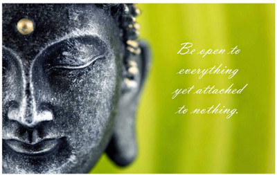 

Aabhaas Buddha Wall Poster Fine Art Print(12 inch X 18 inch, Rolled)