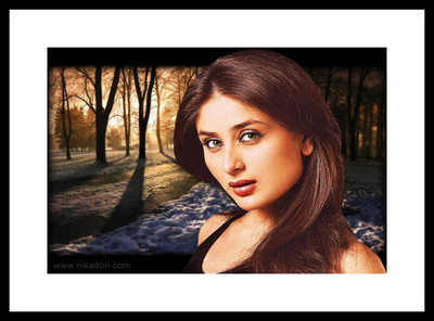 

Aabhaas Kareena Kapoor Wall Poster Fine Art Print(12 inch X 18 inch, Rolled)