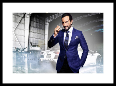 

Aabhaas Saif Ali Khan Wall Poster Fine Art Print(12 inch X 18 inch, Rolled)