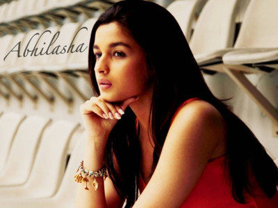 

Aabhaas Alia Bhatt Wall Poster Fine Art Print(12 inch X 18 inch, Rolled)