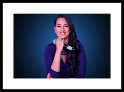 

Aabhaas Sonakshi Sinha Wall Poster Fine Art Print(12 inch X 18 inch, Rolled)