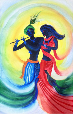 

Aabhaas Krishna Wall Poster Fine Art Print(12 inch X 18 inch, Rolled)