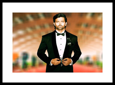 

Aabhaas Hrithik Roshan Wall Poster Fine Art Print(12 inch X 18 inch, Rolled)