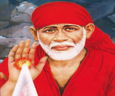 

Aabhaas Sai Baba Wall Poster Fine Art Print(12 inch X 18 inch, Rolled)