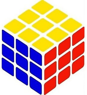 

ETOILE Multicolor smoothest high Speed stickerless Brainstorming Cube 3x3x3 Cube(1 Pieces)
