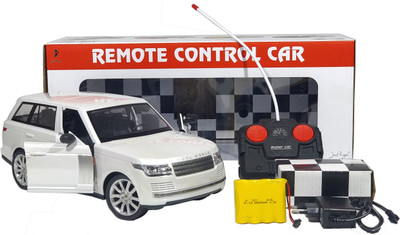 

Jack Royal 1:12 Scale White Range Rover RC Model Full Function Car with lights(White)