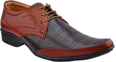 

Zeniver Zeniver Brown Formal Shoes Party Wear For Men(Brown