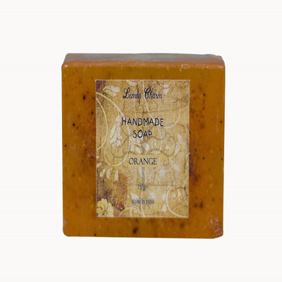 

lemon Charm Paraben and Suplhate Free Organic Orange Body Bath Soap infused with Pure Essential Oils(75 g)