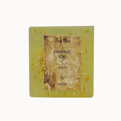 

lemon Charm Paraben and Suplhate Free Organic Lemon Body Bath Soap infused with Pure Essential Oils(75 g)