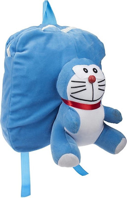 

PRACHI TOYS Plush Backpack Cartoon, Children's Gifts Boy /Girl/Baby Kid's School Bag - 20 cm(Blue)