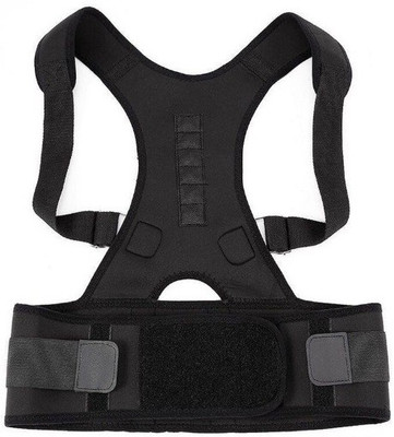 

srsw Back Support Belt Correct Posture Brace Waist Support (, Black