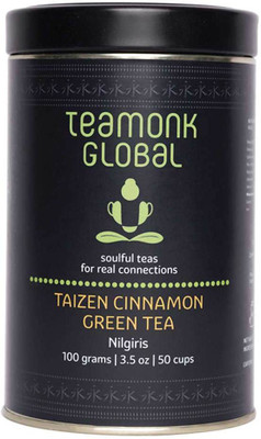 

Teamonk Global Taizen Nilgiris Cinnamon Green Tea(100 g, Tin)