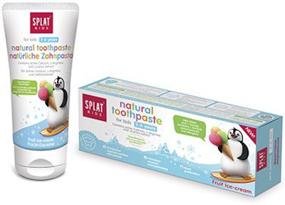 

SPLAT KIDS Fruit Ice Cream Flavor Natural Toothpaste(92 g)