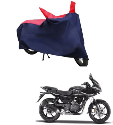 InayaAutoMotive Two Wheeler Cover for Bajaj(Pulsar, Red, Blue)