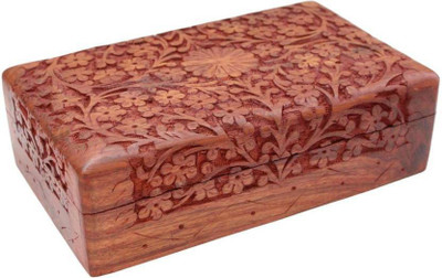 

CRUZ INTERNATIONAL Bea'utiful Makeup and Jewellery Vanity Box(Brown, Gold)
