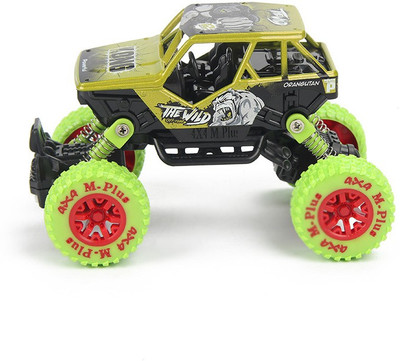 

Genextonline 1 :32 4WD Pull Back Monster Truck Mini Monster Die Cast Truck Toy For Kids 4WD Rally Cars Rock Crawler Pull Back Mini Moster Truck Toy For Kids Off Road Race Monster Truck, Metal Alloy Car Big Rubber Tires, Metal Suspension With High Quality 