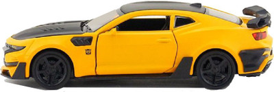 

Emob 1:32 Die Cast Metal Body Chevrolet Camaro Pull Back Car Toy with Light and Sound Effects(Multicolor)