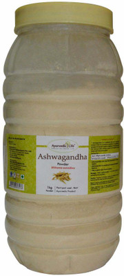 

Ayurvedic Life Ashwagandha Powder - 1 kg powder - Pack of 4(1000 g)