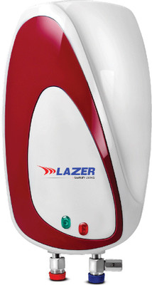 

Lazer 1 L Instant Water Geyser(Ivory with Red, Exotica 1 Ltr)