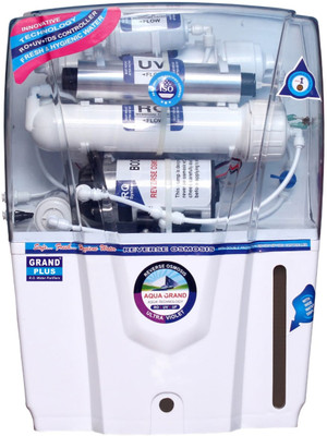 

Aquagrand GRAND AUDY 12 L RO + UV + UF + TDS Water Purifier(White)