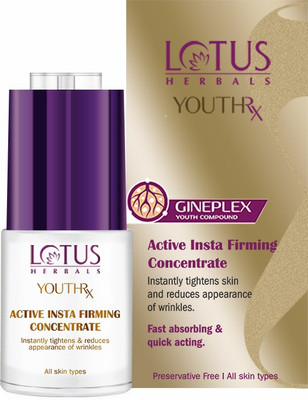 

Lotus Herbals YouthRx Active Insta Firming Concentrate(15 ml)