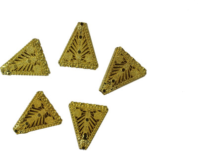 

Alicia 2 Pair 5 Strand, Gold Plated Multi Strand Connector, Gold Link, Gold Finding, Jewelry Making Material