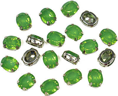 

Embroiderymaterial 9MM Acrylic Sew On Rhinestone for Embroidery, Craft & Jewellery Making (25 Pieces)