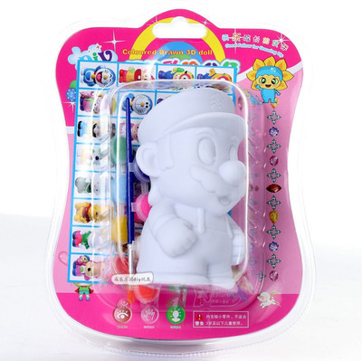 

WAMA RETAILS 15CM Enamel Painted Dolls Do Not Fall Bad DIY Graffiti Painting Toys for Children Hobbies Action Toy Figures can Also be Used as Coin Bank for Kids.