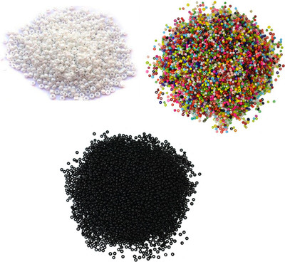 

Embroiderymaterial SB0733 Multicolor Seed Beads Combo for Embroidery, Craft & Jewellery Making (50 gm Each Color)