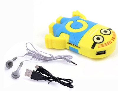 

Blue Birds Mini MP3 Music Player Despicable Design Multicolor MP3 Player with earphone and charging cable, Support SD Card Support All Audio Format MP3-A8 32 GB MP3 Player(Multicolor, 0 Display)