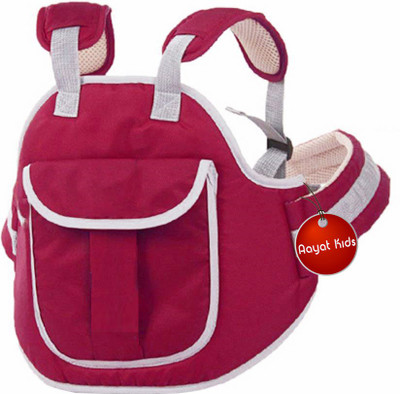 

Aayat Kids Super Solid Safer Travel Two Wheeler (Bike & Scooty ) Safety Belt for Kids D5 Baby Cuddler(Maroon, Front Carry facing in)