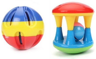 

Nabhya Set of 2 Pcs with Various Exciting Toys for New Borns & Infants Rattle Rattle_9 Rattle(Multicolor)