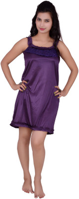 

Kismat Fashion Women Nighty(Purple