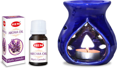

HEM Mystic Lavender Scented Oil Set (10.5 cm x 10.5 cm x 11.5 cm)(10 ml)