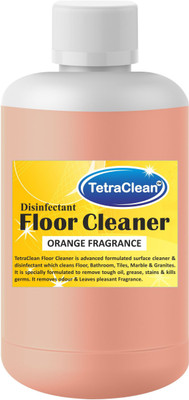

TetraClean Disinfectant Advanced Floor Cleaner, Bathroom Cleaner and Floor Stain Remover with Air Freshening Formula of Fragrance Orange(1000 ml)