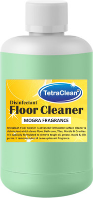 

TetraClean Disinfectant Advanced Floor Cleaner, Bathroom Cleaner and Floor Stain Remover with Air Freshening Formula of Fragrance Mogra(1000 ml)