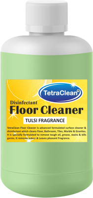 

TetraClean Disinfectant Advanced Floor Cleaner, Bathroom Cleaner and Floor Stain Remover with Air Freshening Formula of Fragrance Tulsi(1000 ml)
