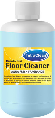 

TetraClean Disinfectant Advanced Floor Cleaner, Bathroom Cleaner and Floor Stain Remover with Air Freshening Formula of Fragrance Aqua(1000 ml)