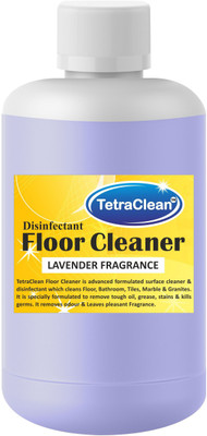 

TetraClean Disinfectant Advanced Floor Cleaner, Bathroom Cleaner and Floor Stain Remover with Air Freshening Formula of Fragrance Lavender(1000 ml)