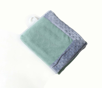 Miss & Chief Plain  Crib Baby Blanket(Microfiber, Mint