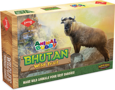

Kaadoo Animal Buddy-Bhutan edition board game for 4+ year olds Board Game