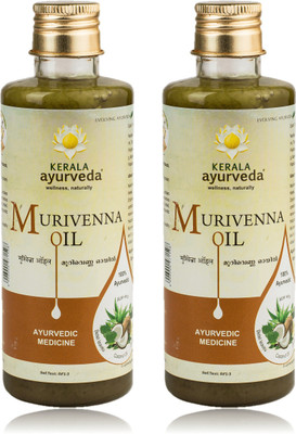 

Kerala Ayurveda Murivenna Oil Pack of 2 Liquid(400 ml)